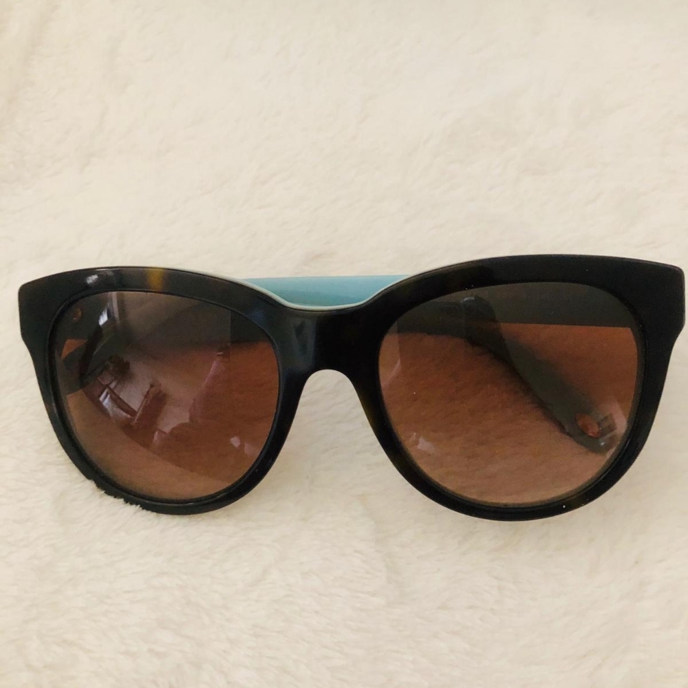 Tiffany & Co. Sunglasses New Havana Blue Brown Gra